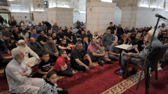 أمسية إيمانية بمشاركة فضيلة الشيخ رائد صلاح في المسجد الكبير باللد